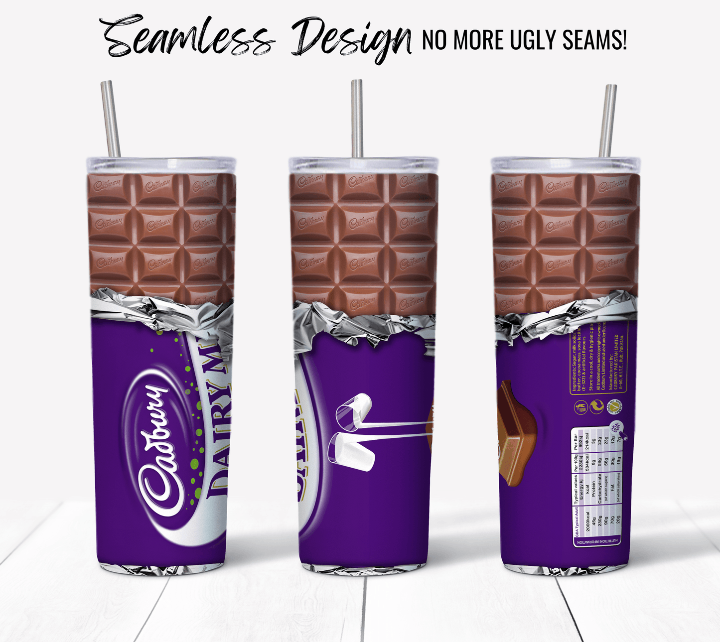 Cadbury Chocolate Bar - Hushed Designs