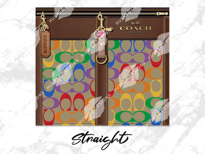 NY Coach Rainbow Pride Monogram Plain - Hushed Designs