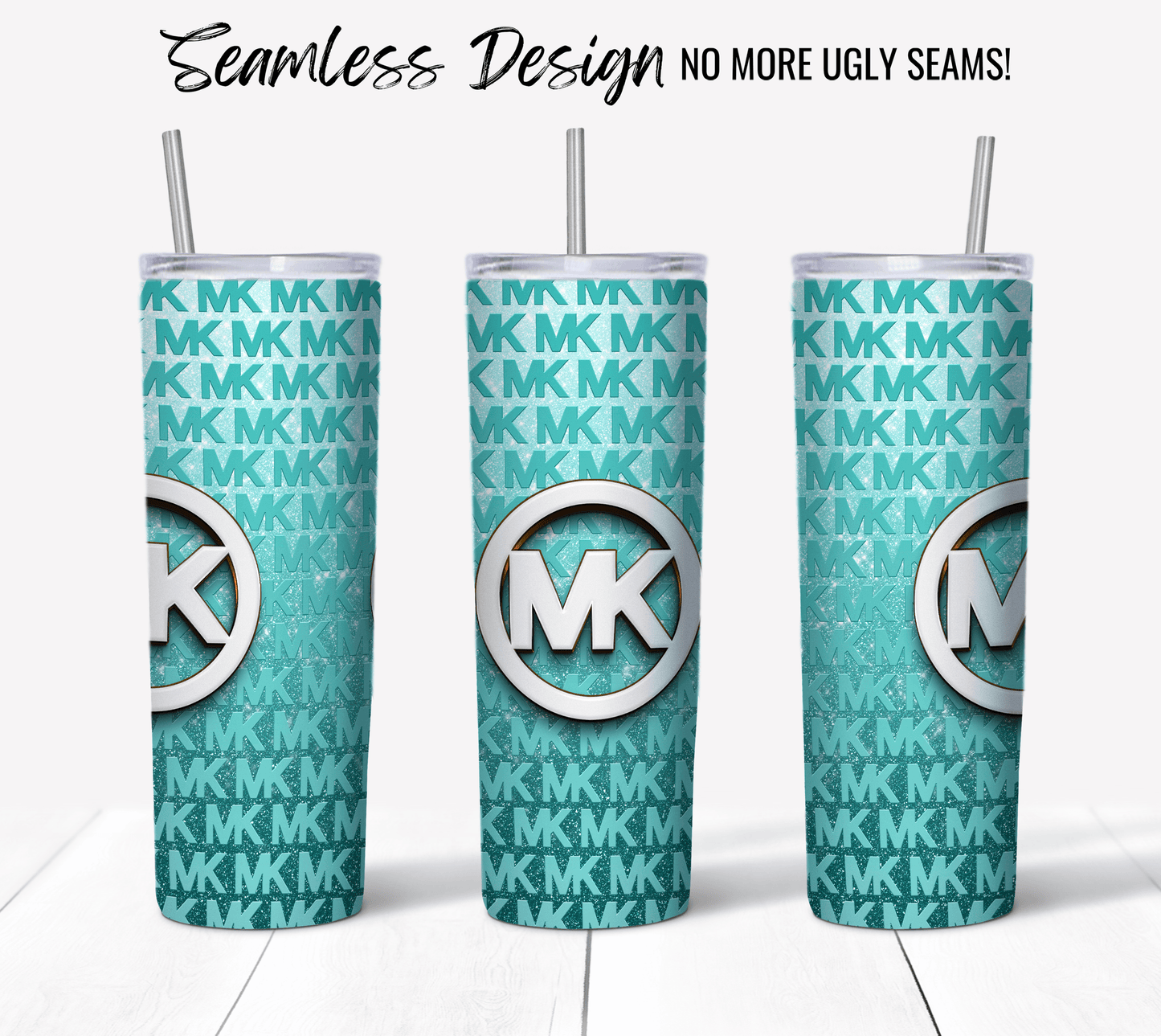 MK Tumbler Wrap Seamless Design