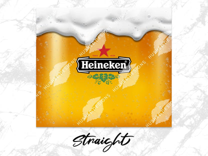 Heineken Beer Glass - Hushed Designs