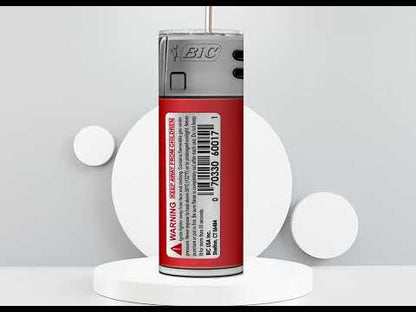 Bic Lighter Red