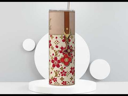 LV Beige Cherry Blossom Plain