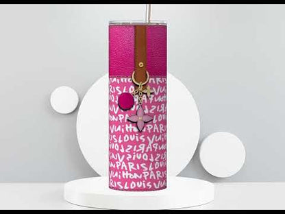 LV Pink Graffiti Monogram Plain